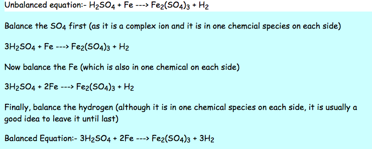 chemical equation balancer with steps